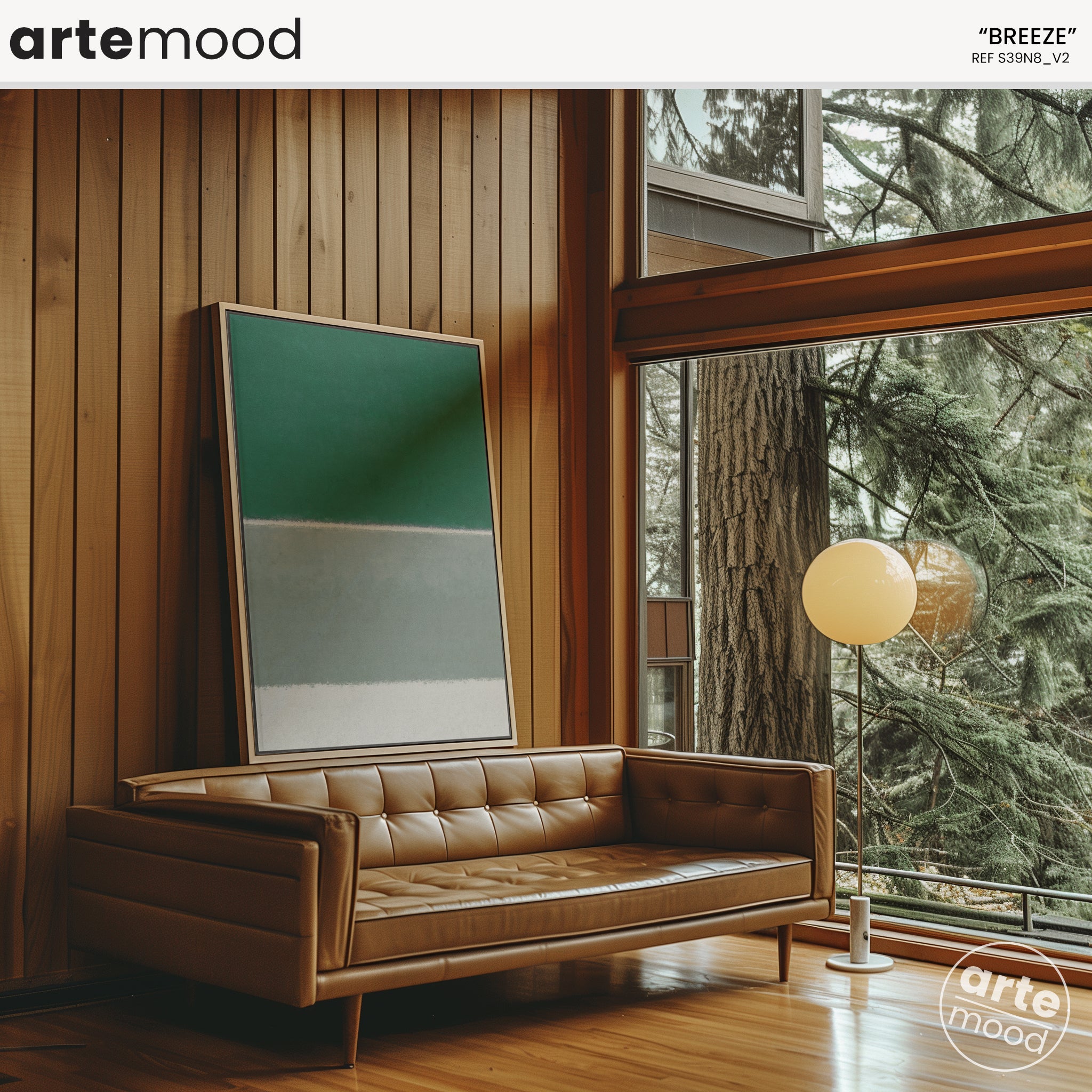 Color Field Artwork Print On Canvas - Minimalist, Zen, Green, White, Nature, Green Art, Eco Wall Art, Sand Dunes, Beach House Wall Decor, Chic Green White Room Wall Art