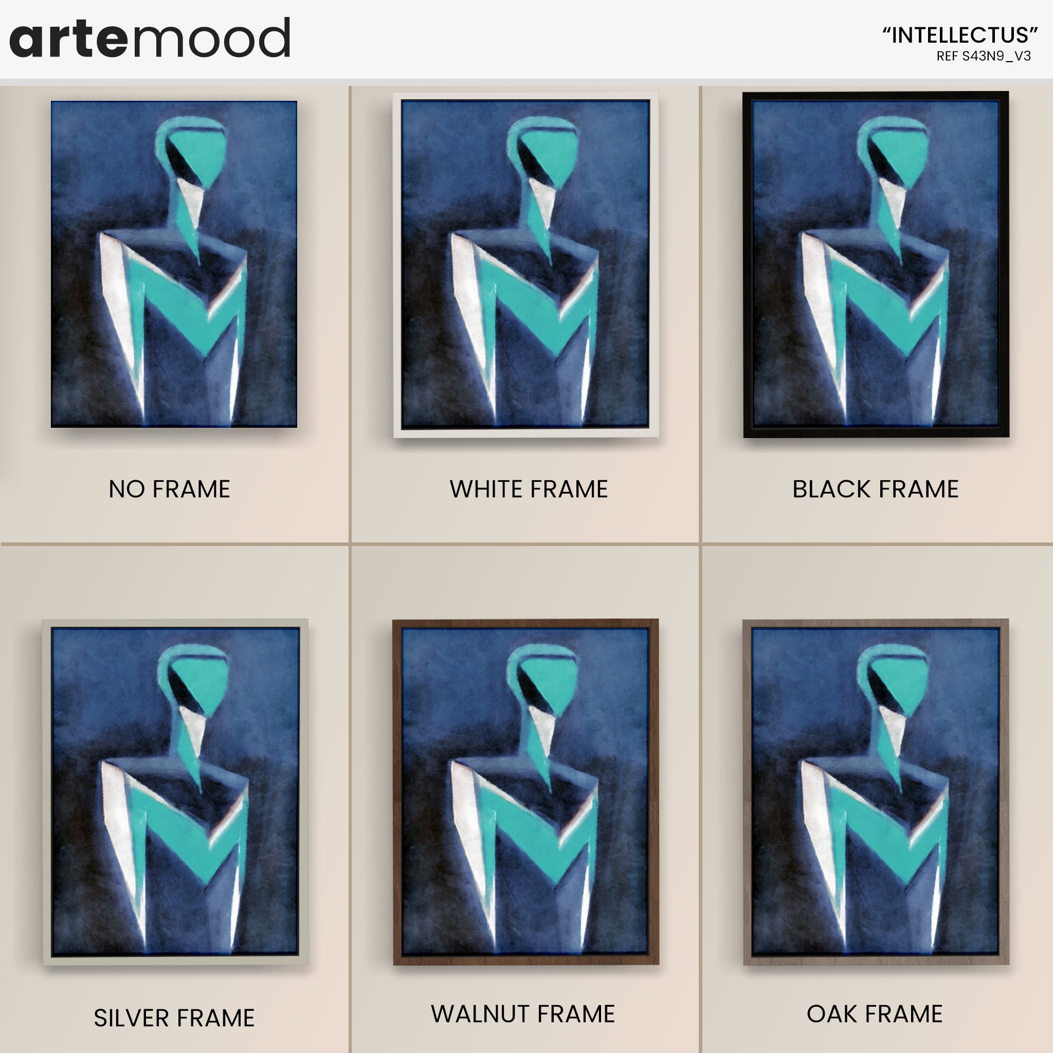 Human Artwork Print - Contemplative Human Figure Art Print - Contemporary Illustration Art