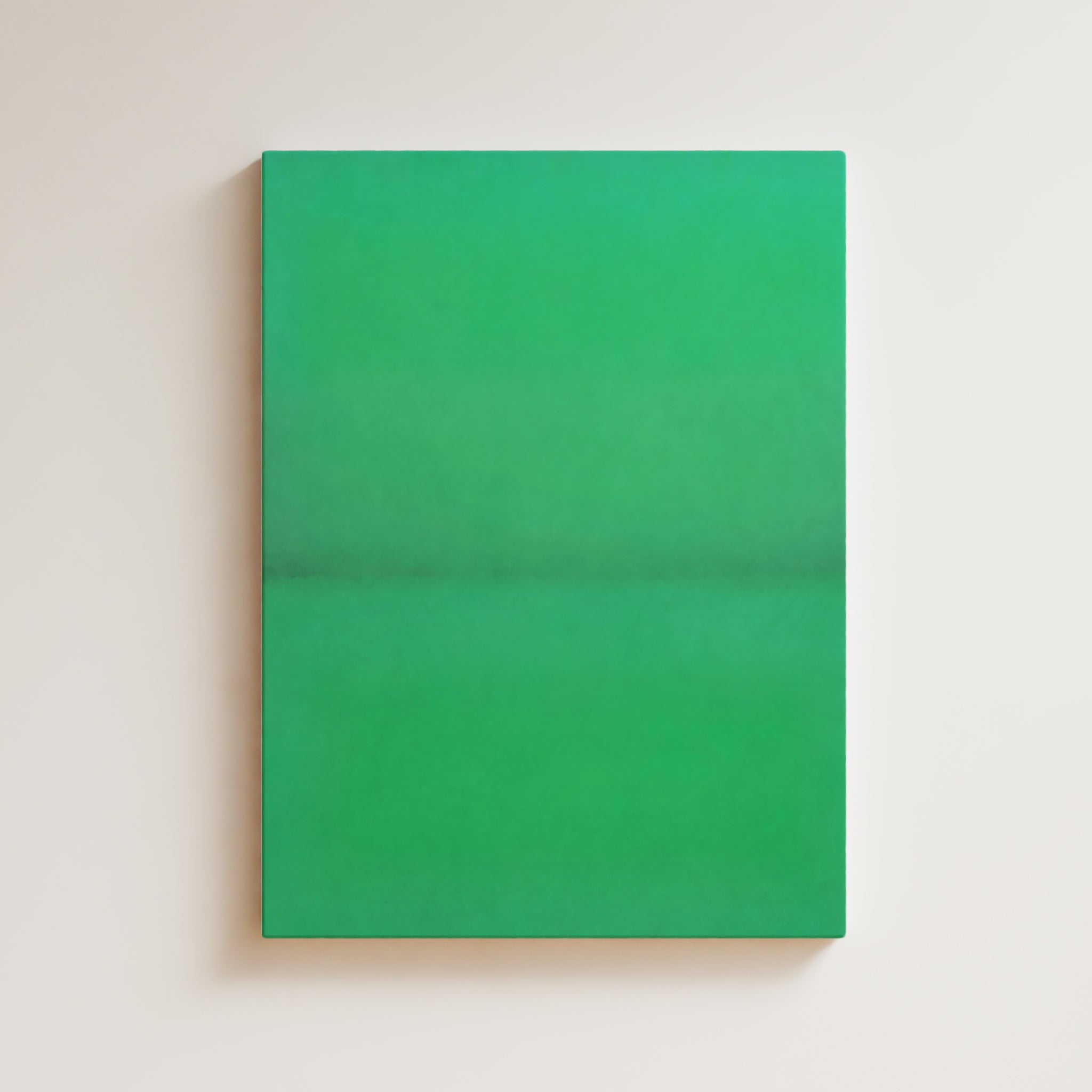 Color Field Artwork Print On Canvas - Minimalist, Zen, Nature, Green Rothko Style Wall Art Canvas